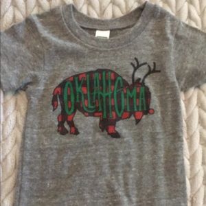 Oklahoma buffalo tee